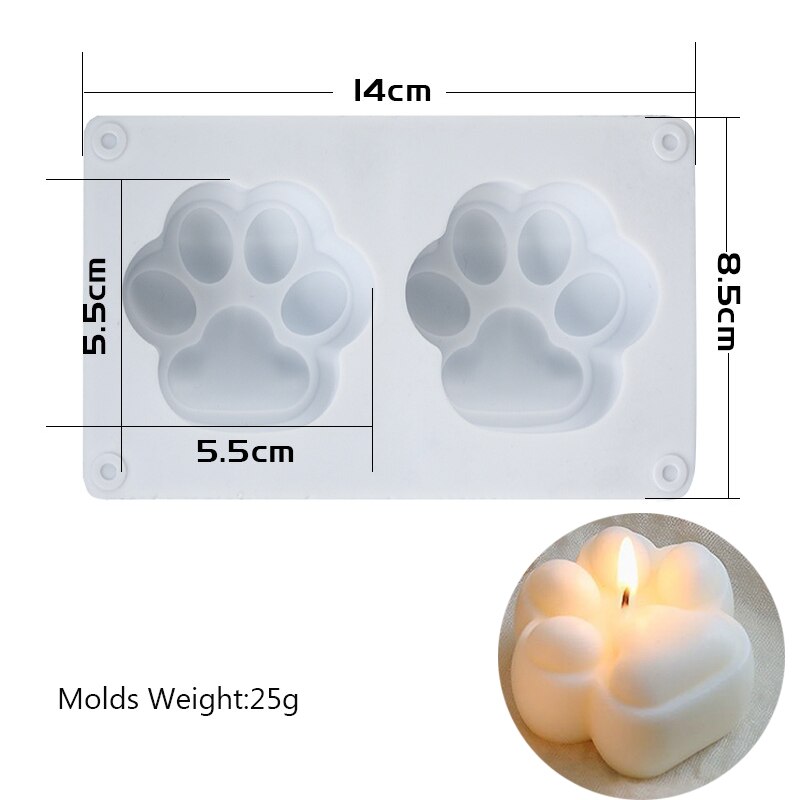 Cozy Silicone Candle Molds