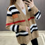 Women's Striped Cardigan Jacket