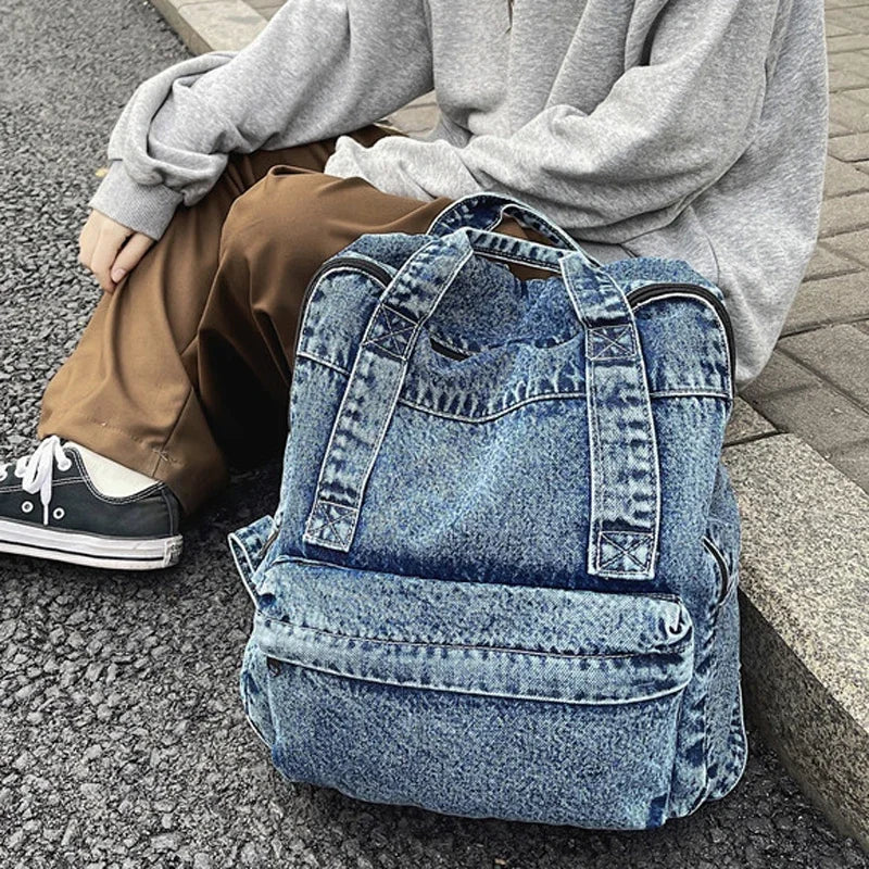 Denim All-Purpose Backpack