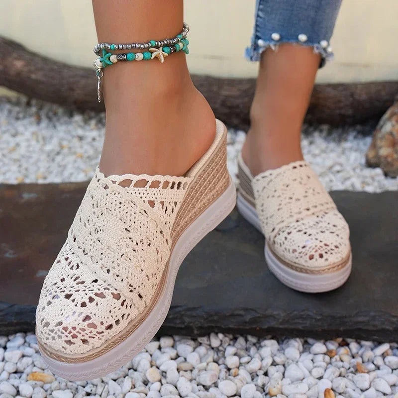 Lace & Grace Slip-Ons
