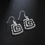 Pretty Sterling Silver Drop Earrings for Women