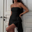 Women's Strapless Mini Party Dress