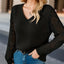 Cozy Fall V-Neck Pullover