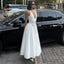 Deep V Halterneck Large Hem Dress