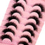 Fluffy Faux Mink Cat Eyelashes