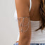 Delicate Hanging Upper Arm Bracelet