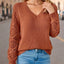 Cozy Fall V-Neck Pullover