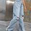 Streetwear Wide Leg Baggy Jeans