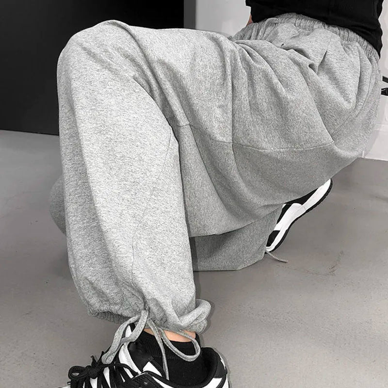 Baggy Drawstring Harem Sweatpants