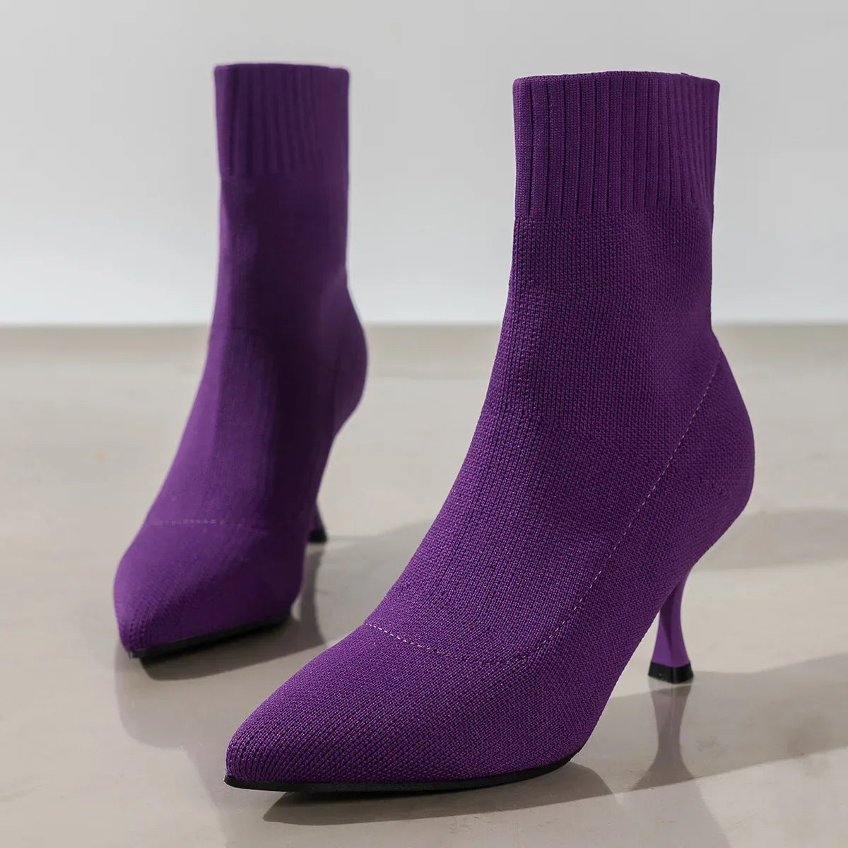 Women's Elastic Sock Boots