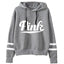 Women's Long-Sleeved Pink Hoodie