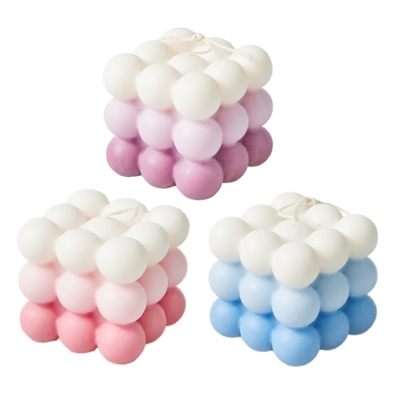 Bubble Cube Candle