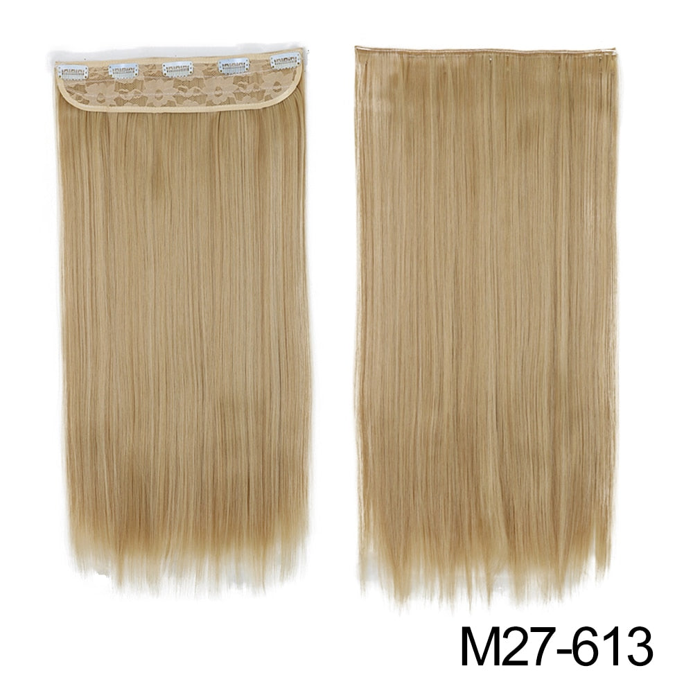 Silky Long Clip-In Hair Extensions