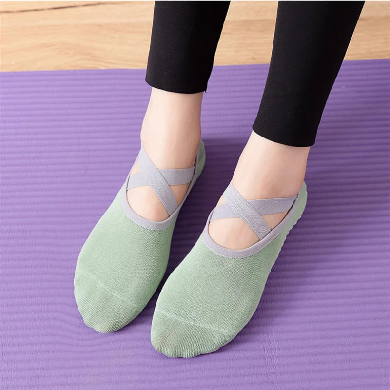 Silicone Grip Anti-Slip Yoga Socks