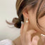 Golden Pearl Elegance Earrings