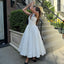 Deep V Halterneck Large Hem Dress