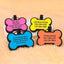 Colorful Personalized Pet Name Tags