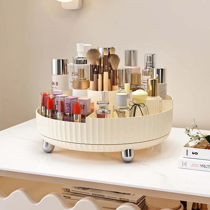 360° Rotating Makeup Organizer