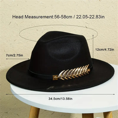 Ladies Western Look Hat