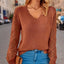 Cozy Fall V-Neck Pullover