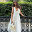 Deep V Halterneck Large Hem Dress