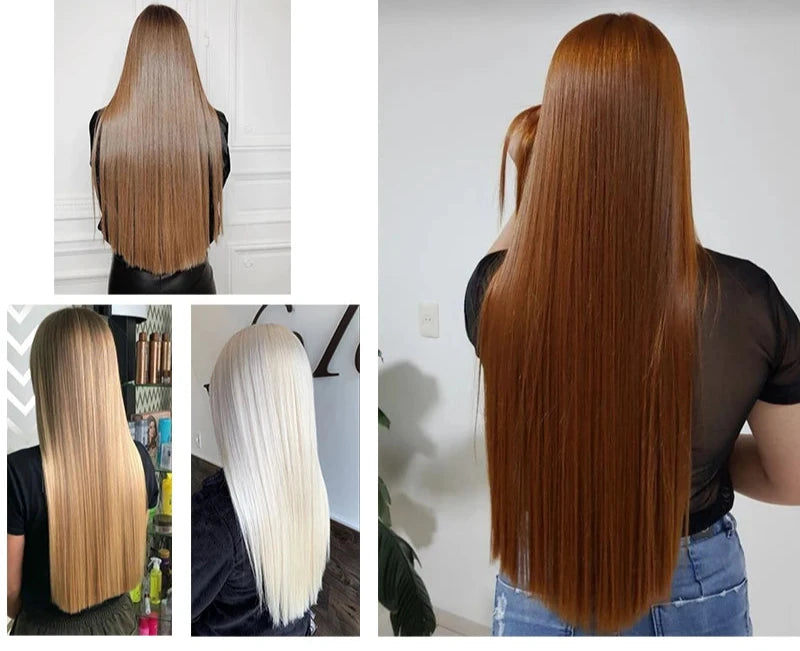 24-Inch Clip-In Straight Hair Extensions