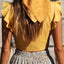 Sunlit Social Wrap Top