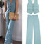 Stylish Vest Top Pant Set For Women