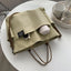 Multi-Pocket Large-Capacity Canvas Tote
