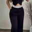 Women's Two-piece V-neck Button-up Tank & Pant Set
