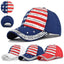 Rhinestone American Flag Baseball Cap