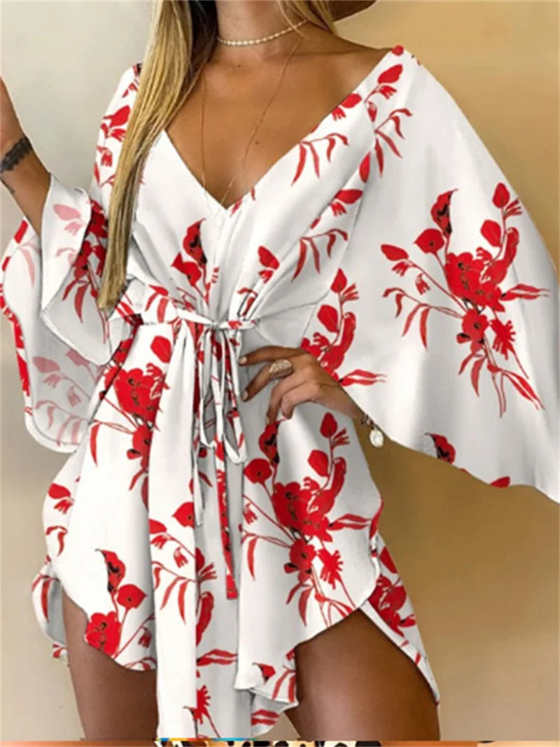 Scarlet Charm Romper