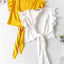 Sunlit Social Wrap Top