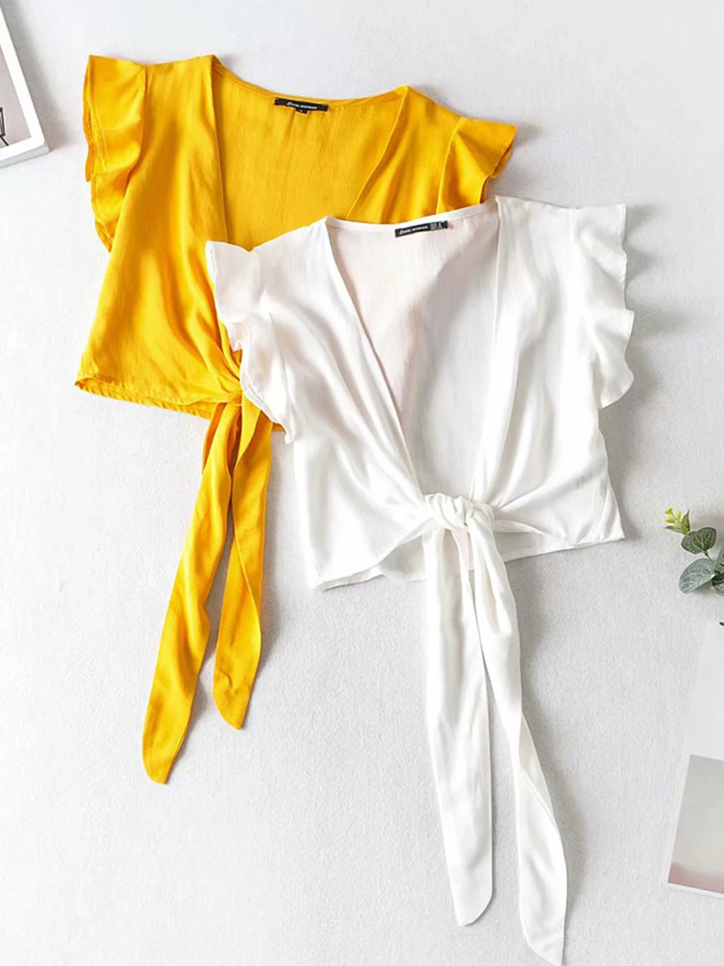 Sunlit Social Wrap Top