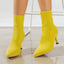 Women's Elastic Sock Boots