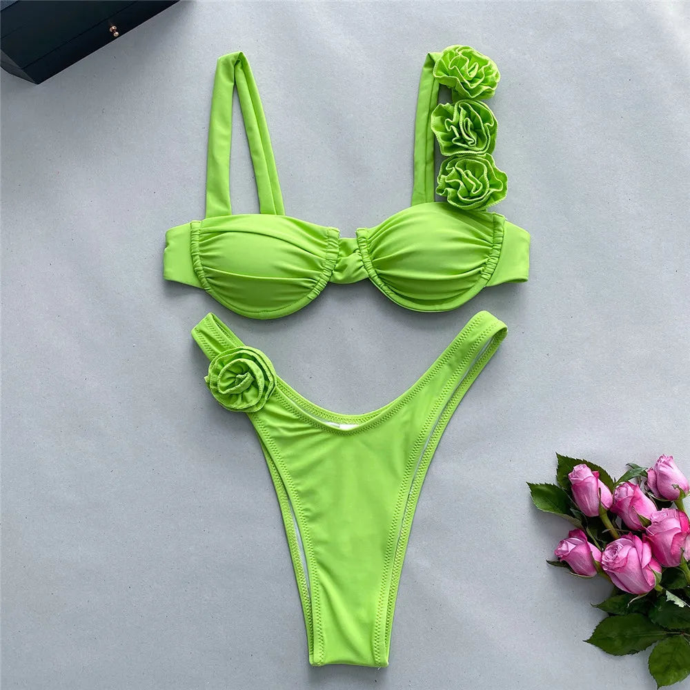 Tropical Blossom Bikini