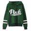 Women's Long-Sleeved Pink Hoodie