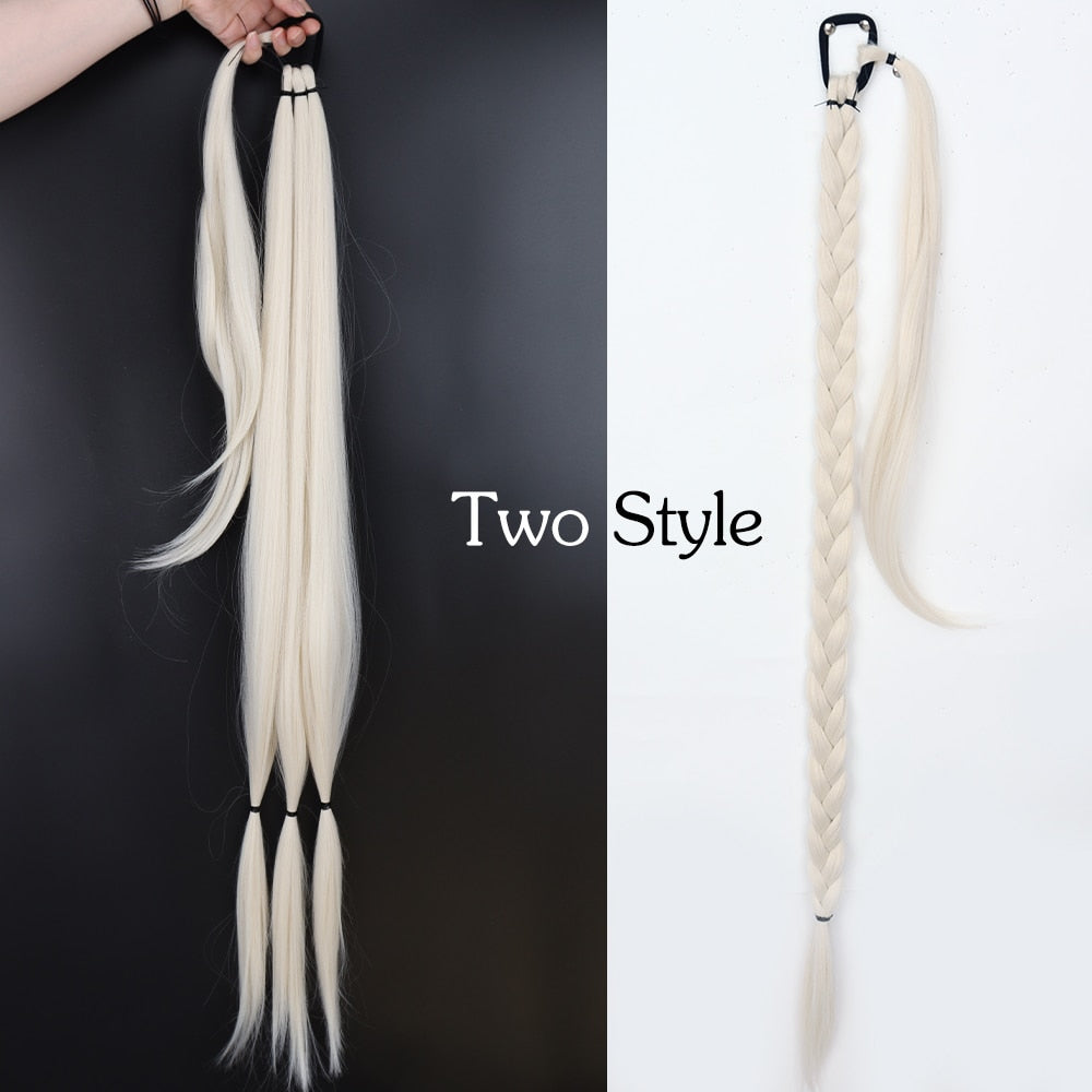 Braided Ponytail Hair Extension