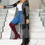 Bold Colorblock Duster Cardigan