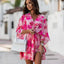 Boho Bloom Mini Dress