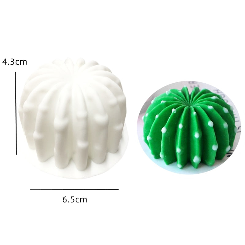 Nature Silicone Candle Molds