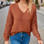 Cozy Fall V-Neck Pullover