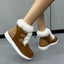 Furry Plush Ankle Boots