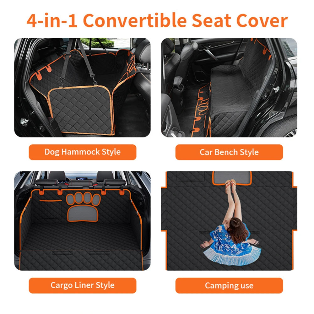 Waterproof Dog Car Seat Cover