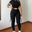 Solid Color Women's Cargo Pants