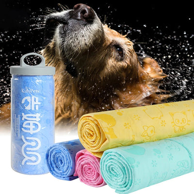 Colorful Pet Bath Towels