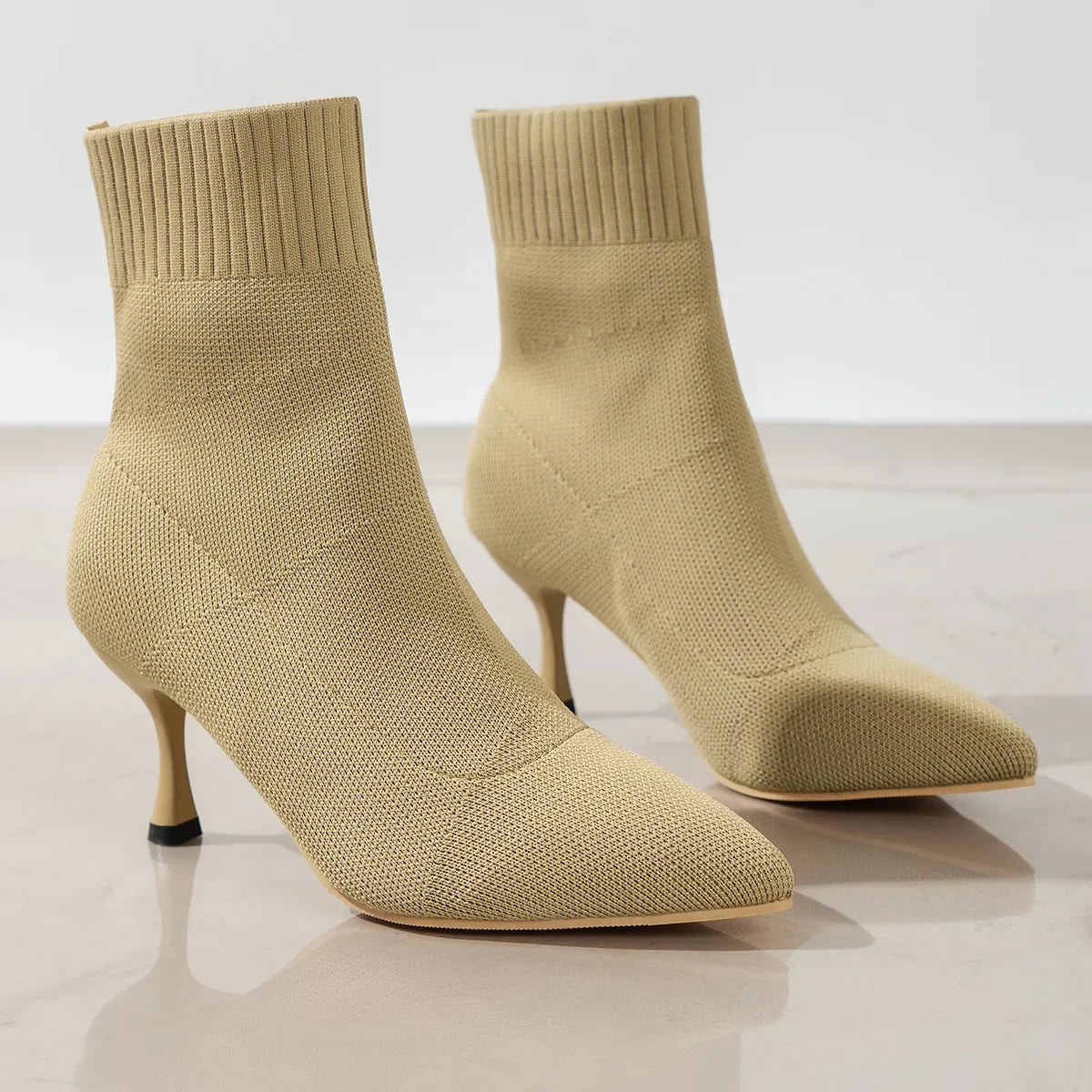 Women's Elastic Sock Boots