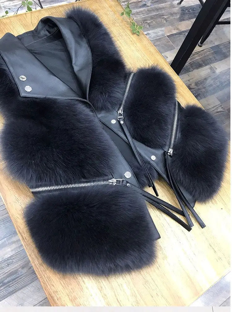 Fashion-Ready Faux Fur Vest