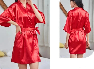 Blissful Silk Lounge Robe