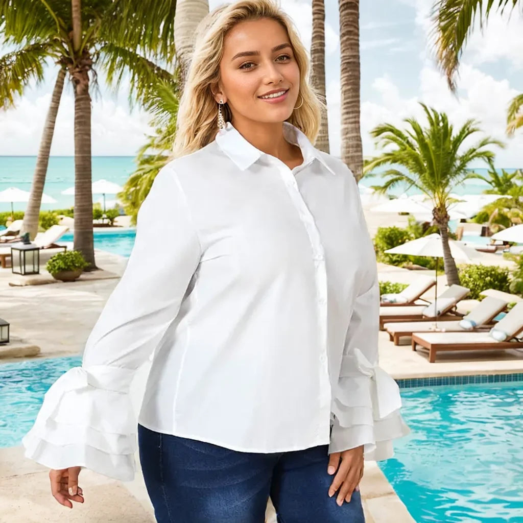 The Marlowe Cuff Blouse